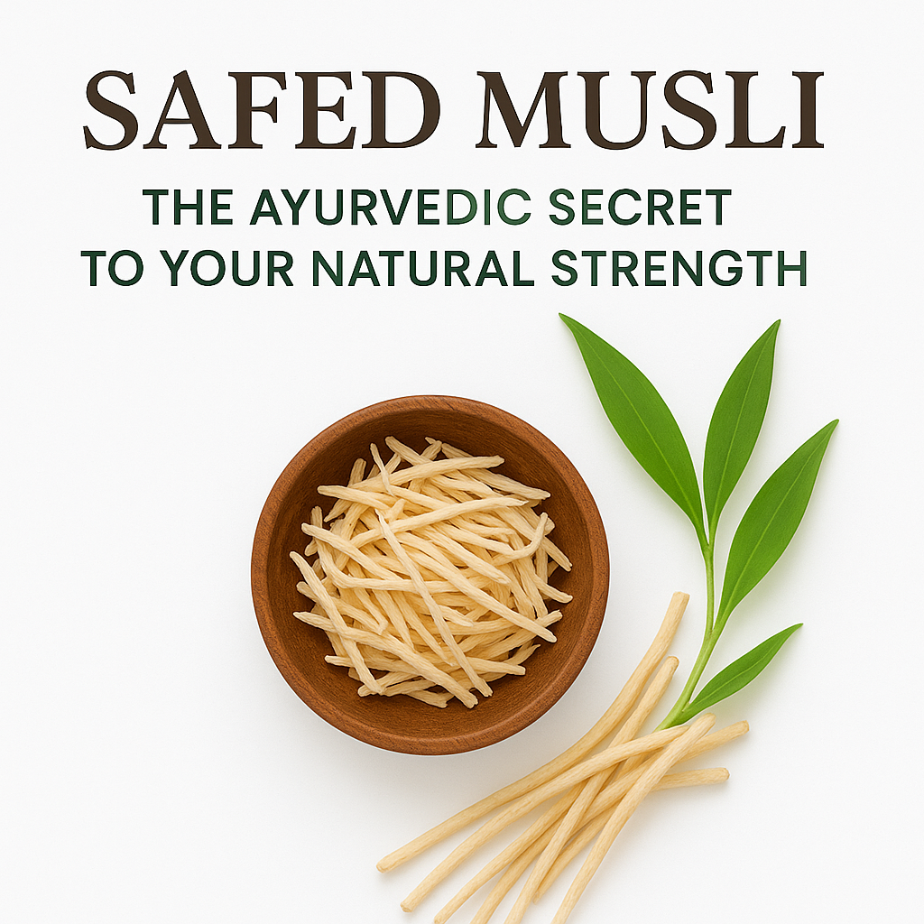 Safed Musli with Ayurvedic secrets